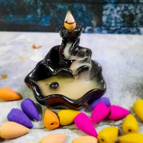 Cascada de humo Flor