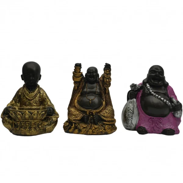 Buda chico decorado 22cm