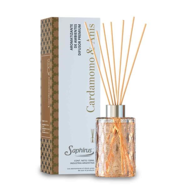 SAPHIRUS difusor premium Cardamomo y Anis