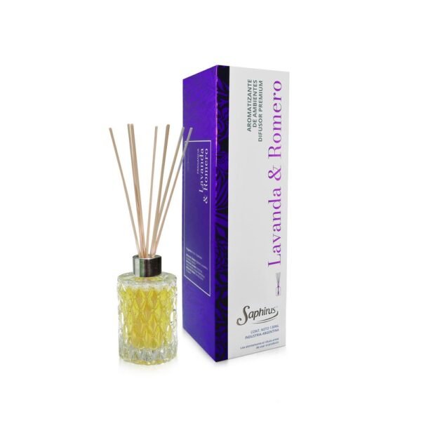 SAPHIRUS difusor premium Lavanda y Romero