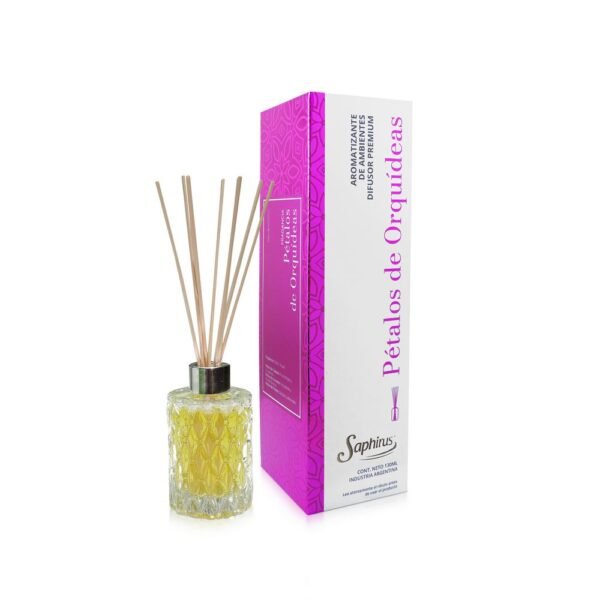 SAPHIRUS difusor premium Petalos de Orquidea