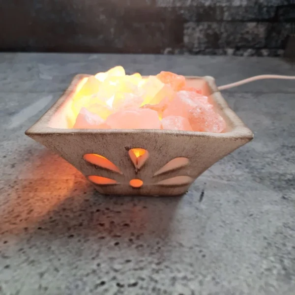 Lampara de sal Cuadradas n2