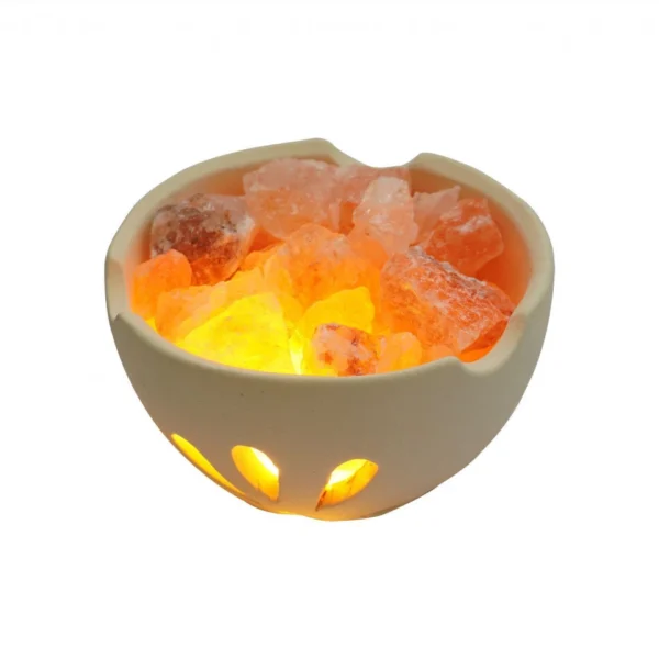 Lampara de sal Cuenco Alto