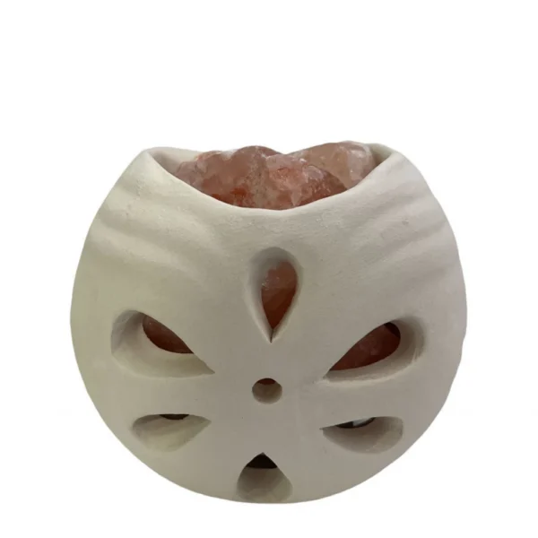 Lampara de sal Lirios