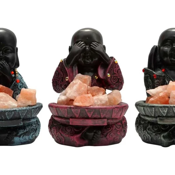 Lampara de sal Monjes Sabios 24cm