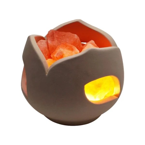 Lampara de sal Tulipán