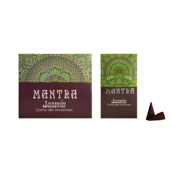 Sahumerio Cono Mantra Jazmín