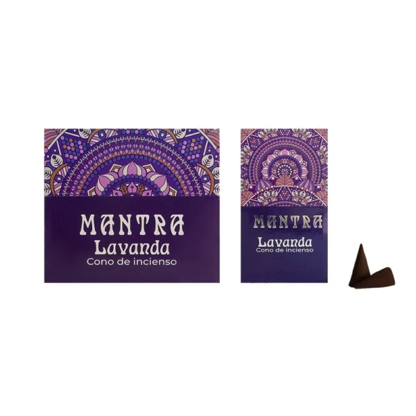 Sahumerio Cono Mantra Lavanda