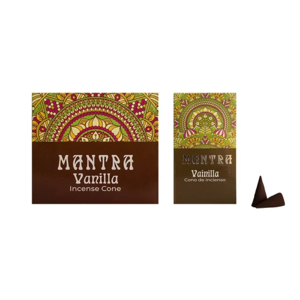 Sahumerio Cono Mantra Vainilla