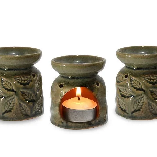 ILUMINARTE hornito Hojas 8,8cm