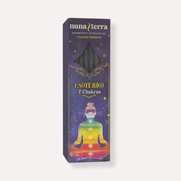 NUNA TERRA sahumerios esotericos 7 Chakras