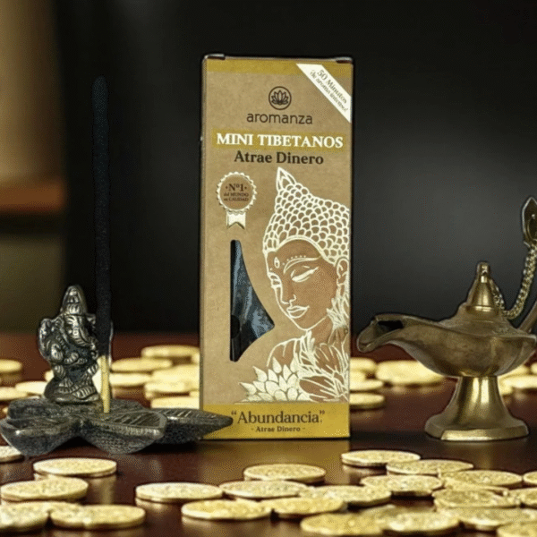 AROMANZA sahumerio mini tibetano Atrae Dinero