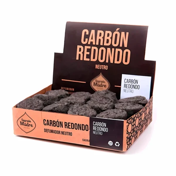 SAGRADA MADRE carbon Redondo Neutro x24