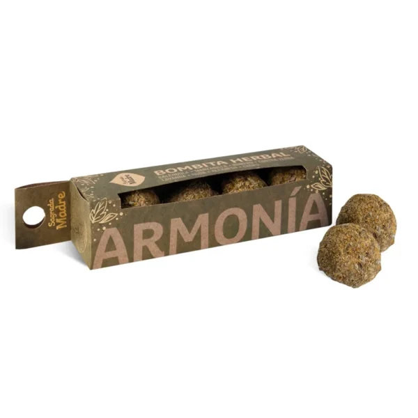 SAGRADA MADRE caja x4 bombitas herbales Armonía