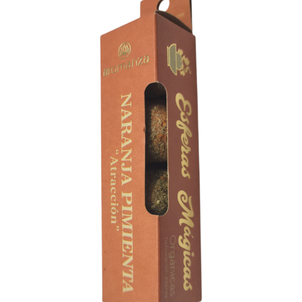 AROMANZA esferas magicas Naranja Pimienta