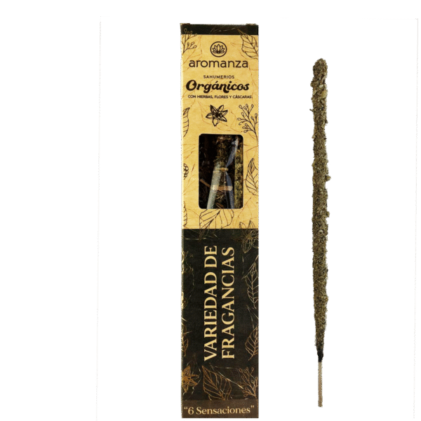 AROMANZA sahumerio orgánico Variedad de Fragancias