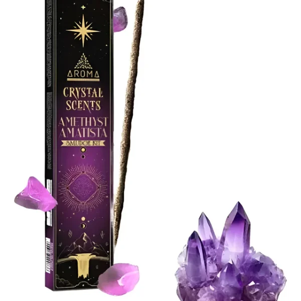 AROMANZA sahumerios Crystal Scents Amatista
