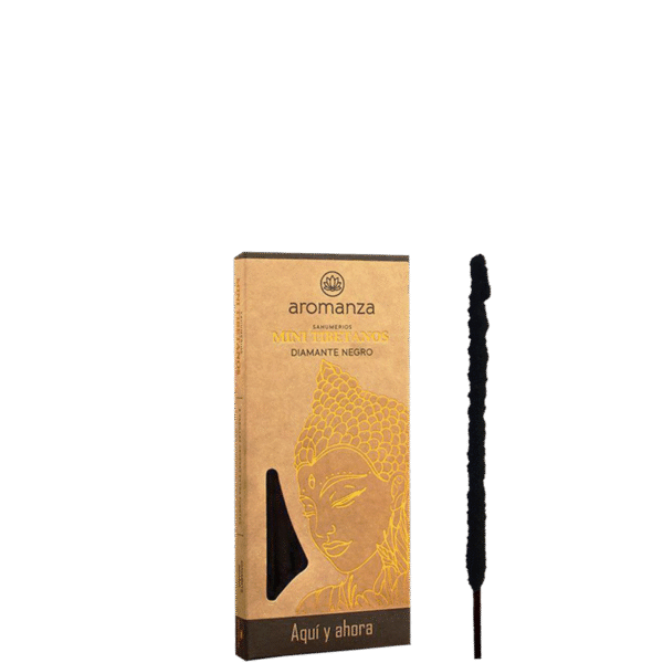 AROMANZA sahumerio mini tibetano Diamante Negro