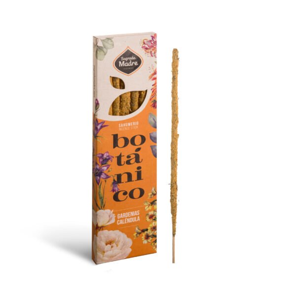 SAGRADA MADRE sahumerio botánico gardenias-caléndula