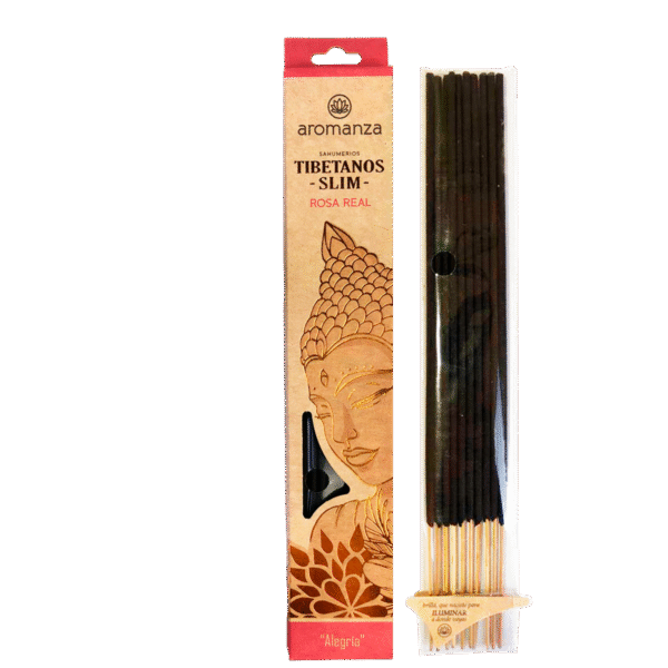 AROMANZA sahumerios tibetanos slim Rosa Real