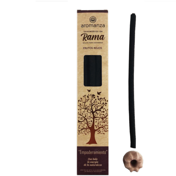 AROMANZA sahumerio en rama Frutos Rojos