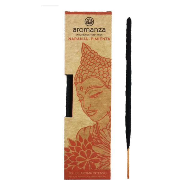 AROMANZA sahumerio tibetano Naranja Pimienta