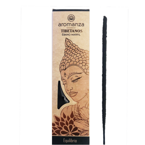 AROMANZA sahumerio tibetano Ebano Marfil