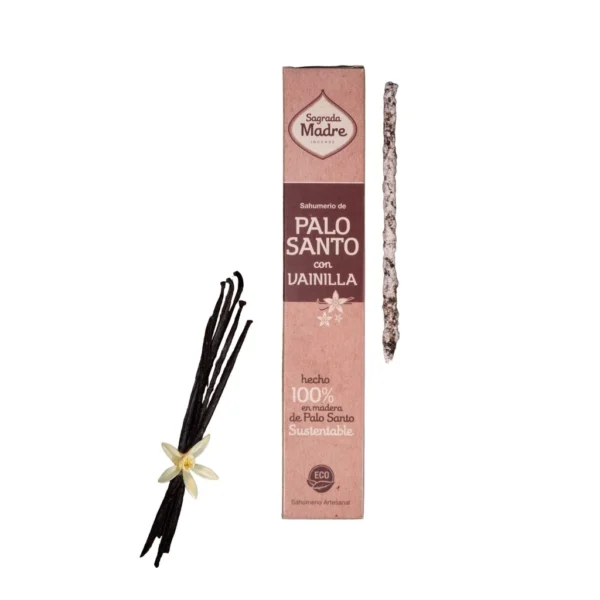 SAGRADA MADRE sahumerio palo santo c/Vainilla
