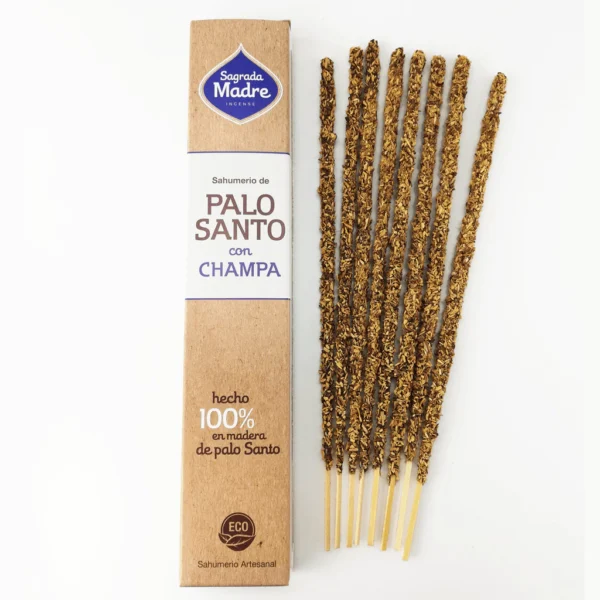 SAGRADA MADRE sahumerio palo santo c/Champa
