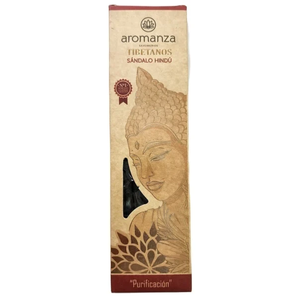AROMANZA sahumerio tibetano Sándalo Hindú