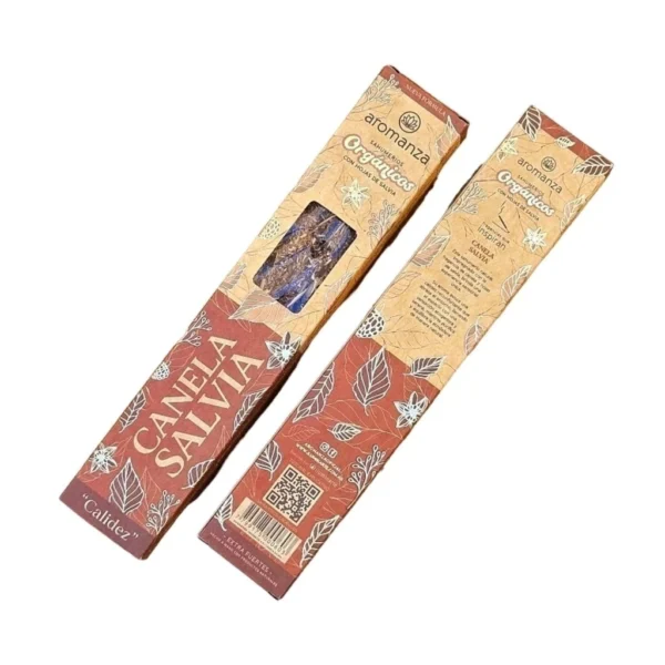 AROMANZA sahumerio orgánico Canela Salvia