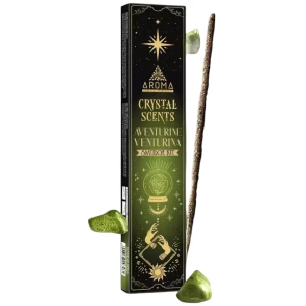 AROMANZA sahumerios Crystal Scents Aventurina