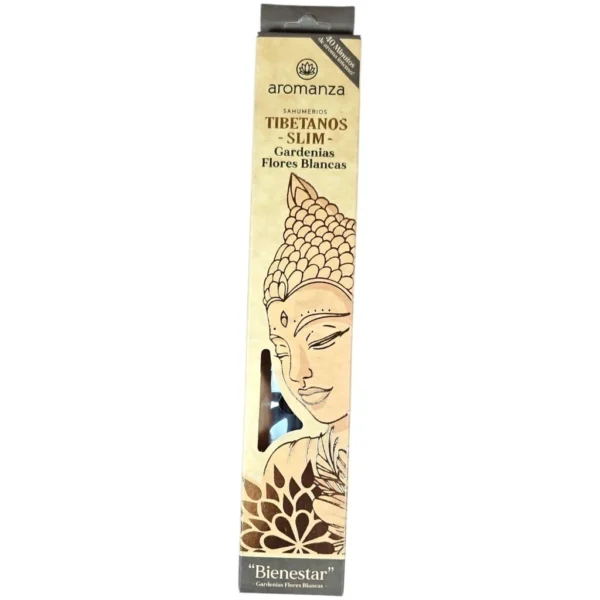 AROMANZA sahumerios tibetanos slim Gardenias y Flores Blancas