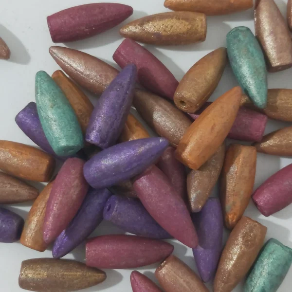 Cono cascada surtido metalizado x100