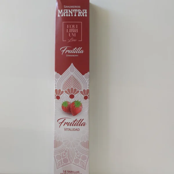 Sahumerio Mantra Equilibrium Frutilla