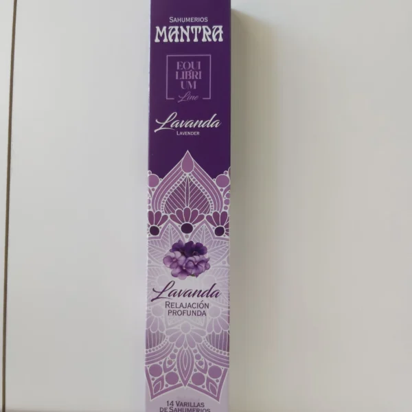 Sahumerio Mantra Equilibrium Lavanda