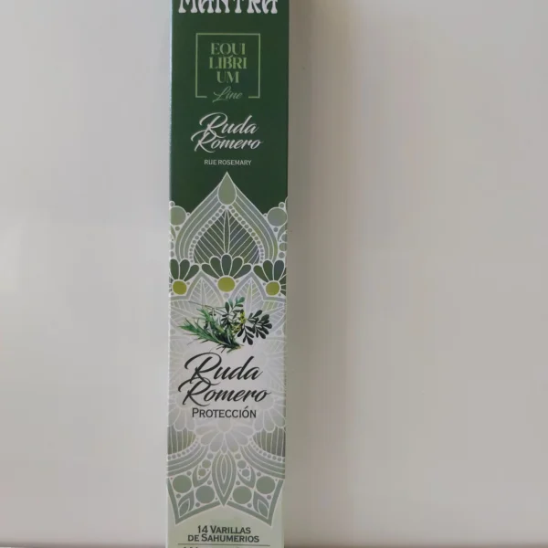 Sahumerio Mantra Equilibrium Ruda Romero