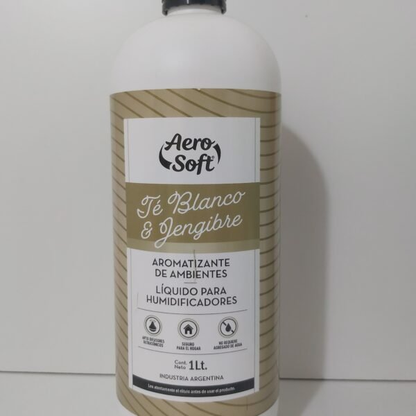 Liquido humidificador x1 L Te Blanco Jengibre