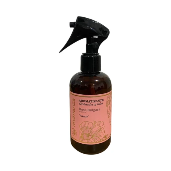 AROMANZA textil 200ml Rosa Bulgara