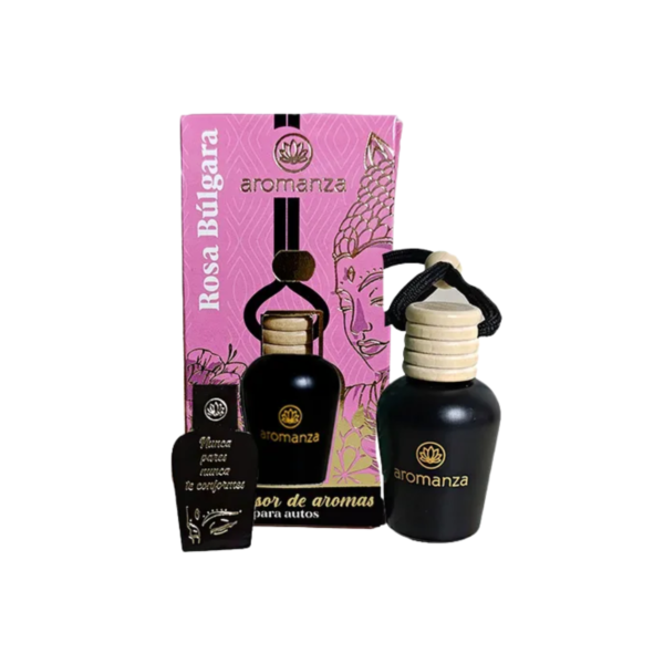AROMANZA difusor para auto Rosa Bulgara