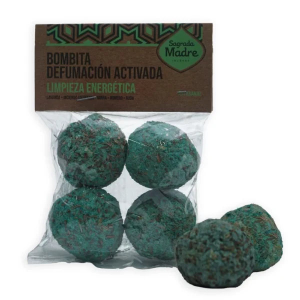 SAGRADA MADRE bombitas bolsita x4 Limpieza Energetica