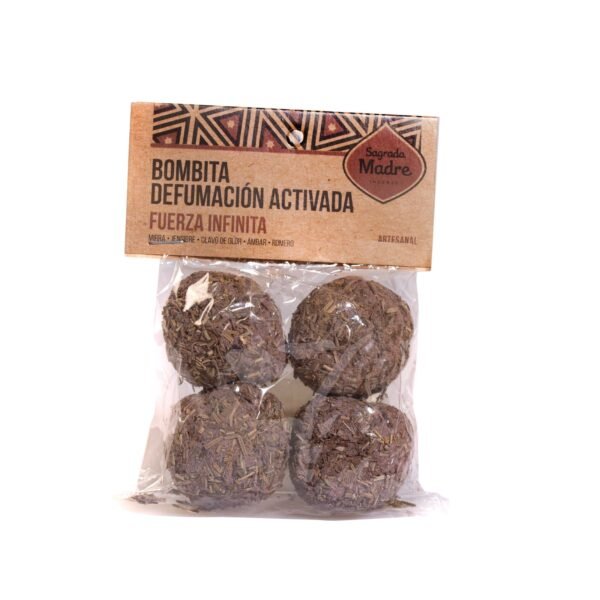 SAGRADA MADRE bombitas bolsita x4 Fuerza Infinita